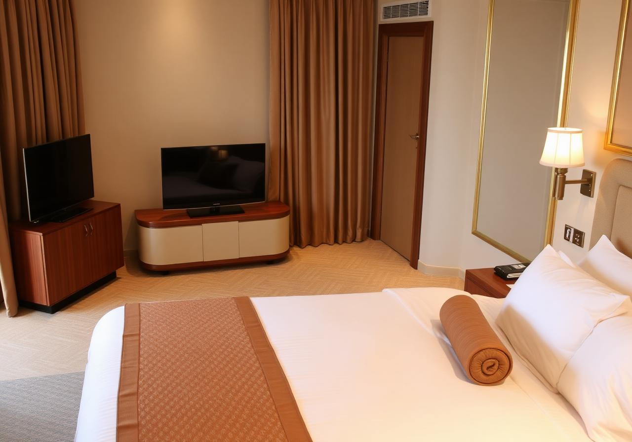 Deluxe AC room with king bed